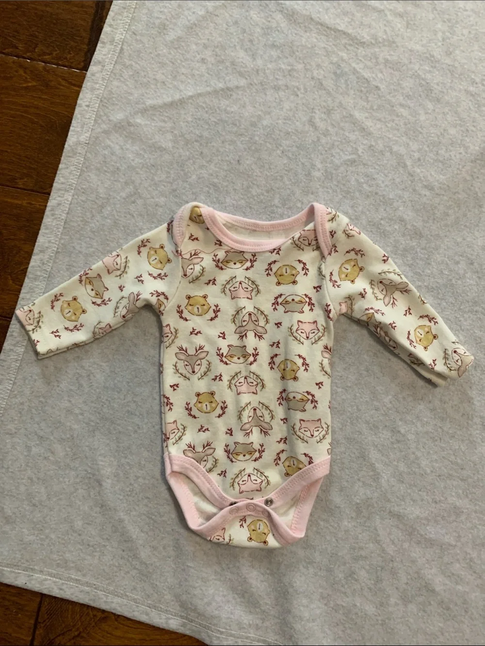 Carter's Baby Girls Mixed Pink, Gray, Red, White One-Piece Lot